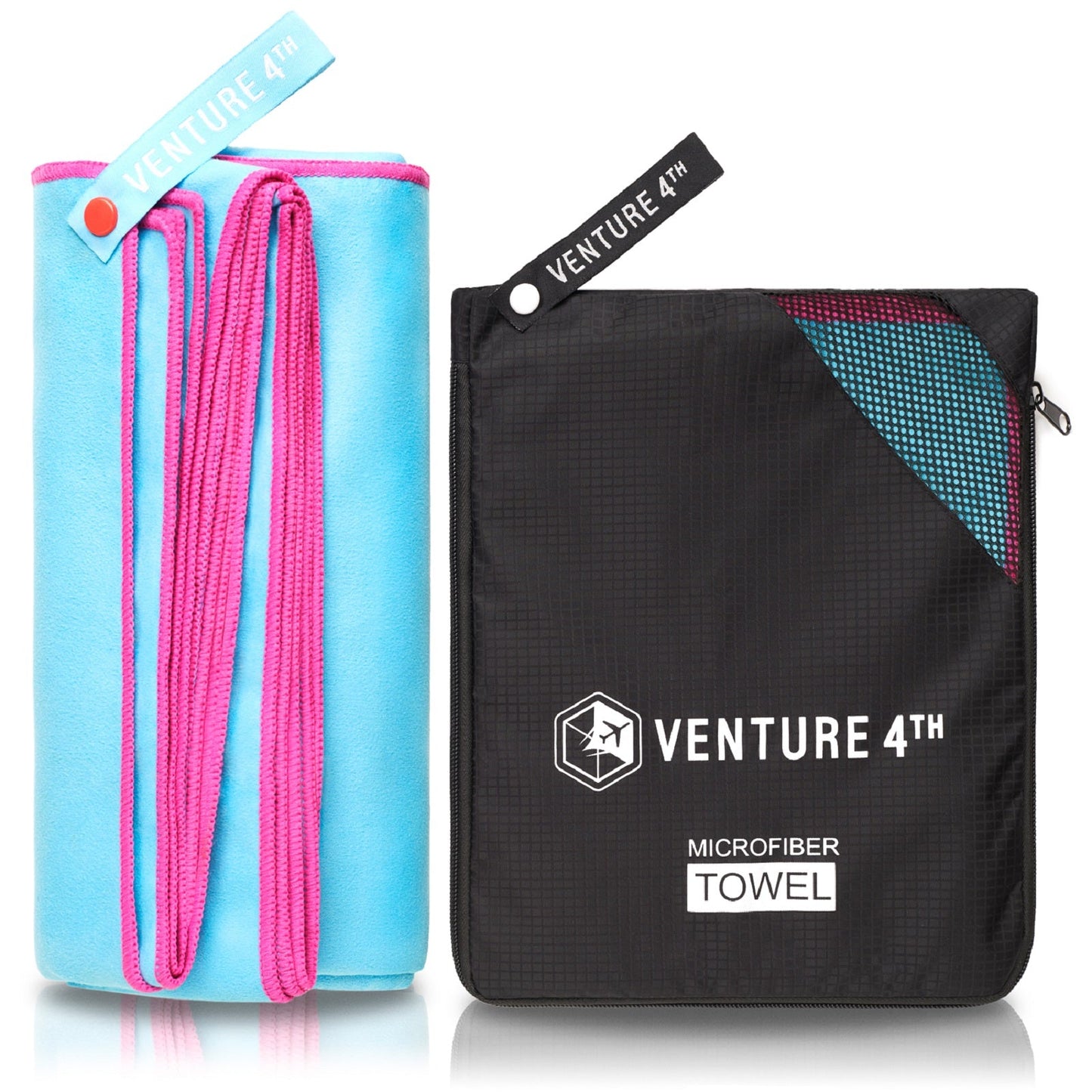 VENTURE 4TH microfiber towel in Blue