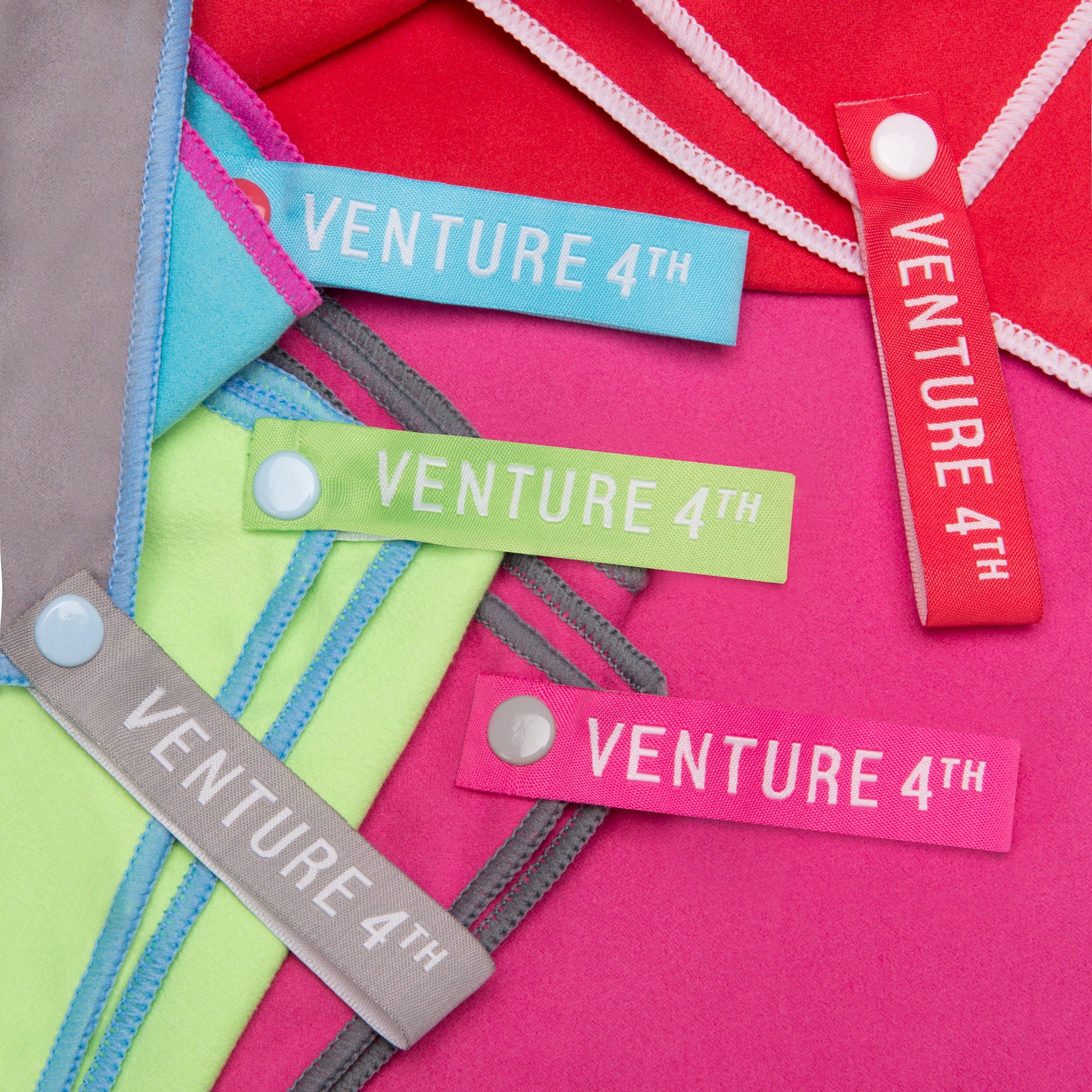 VENTURE 4TH microfiber towel colour range chart