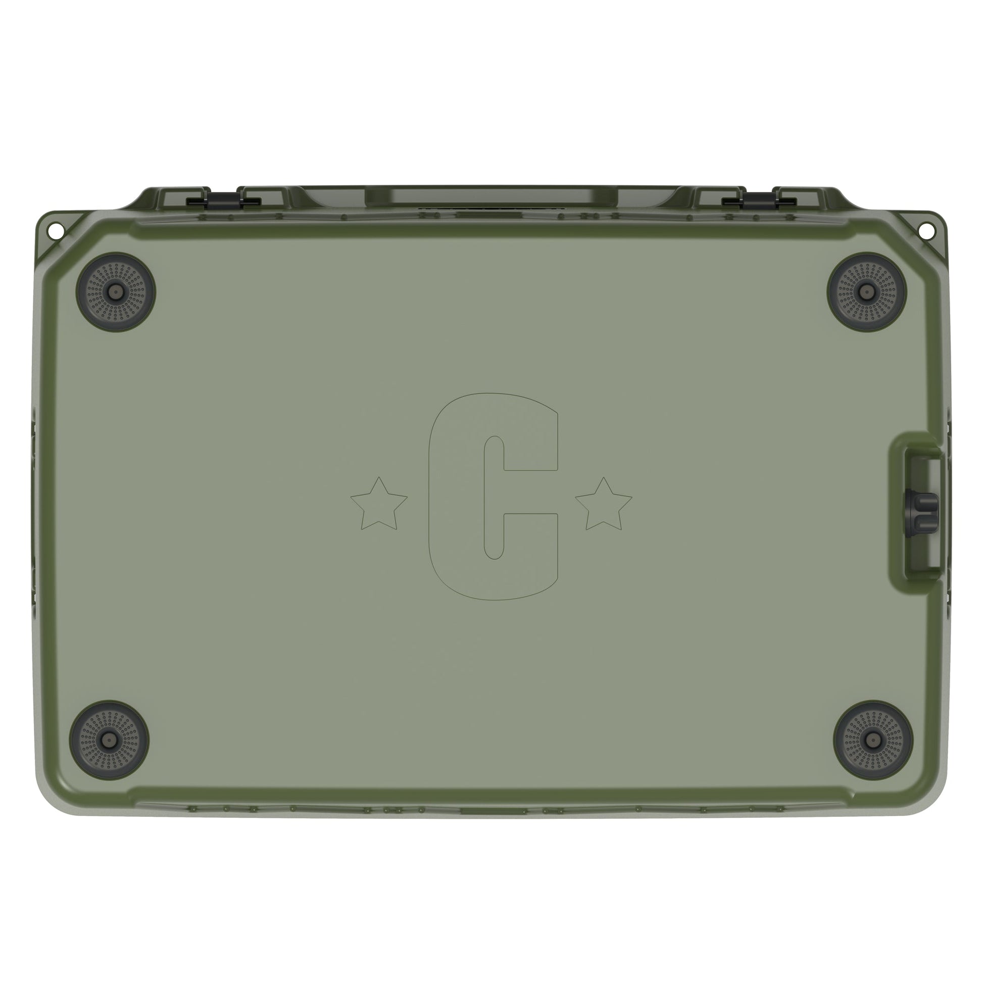 Cordova 65 QT Basecamp Class rotomolded hard cooler in Rogue
