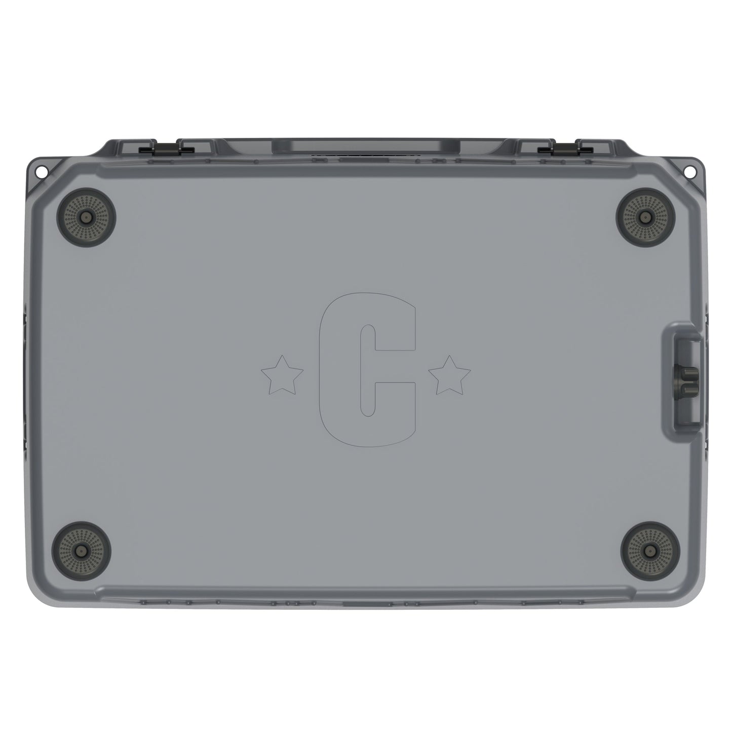 Cordova 65 QT Basecamp Class rotomolded hard cooler in Scree