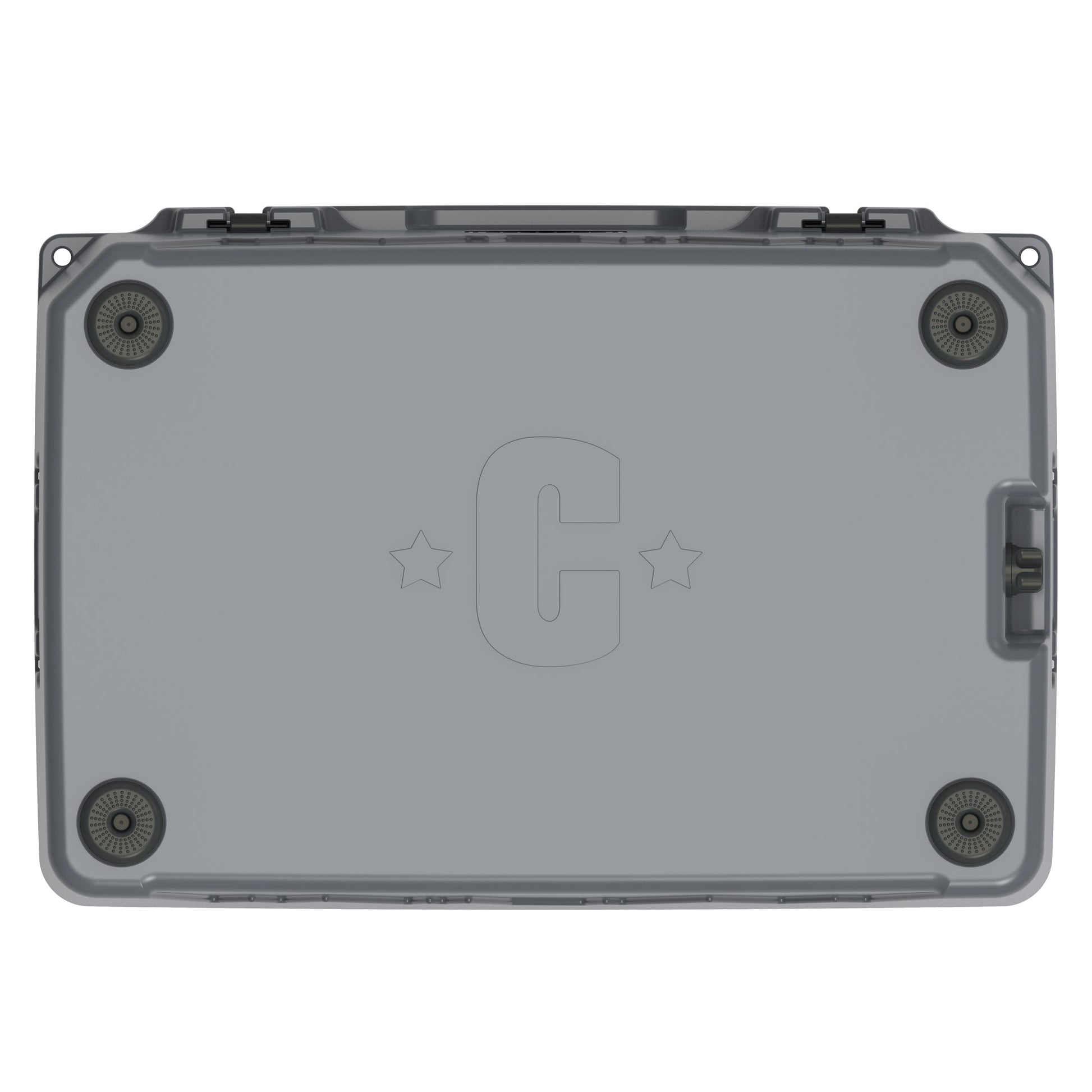 Cordova 65 QT Basecamp Class rotomolded hard cooler in Scree