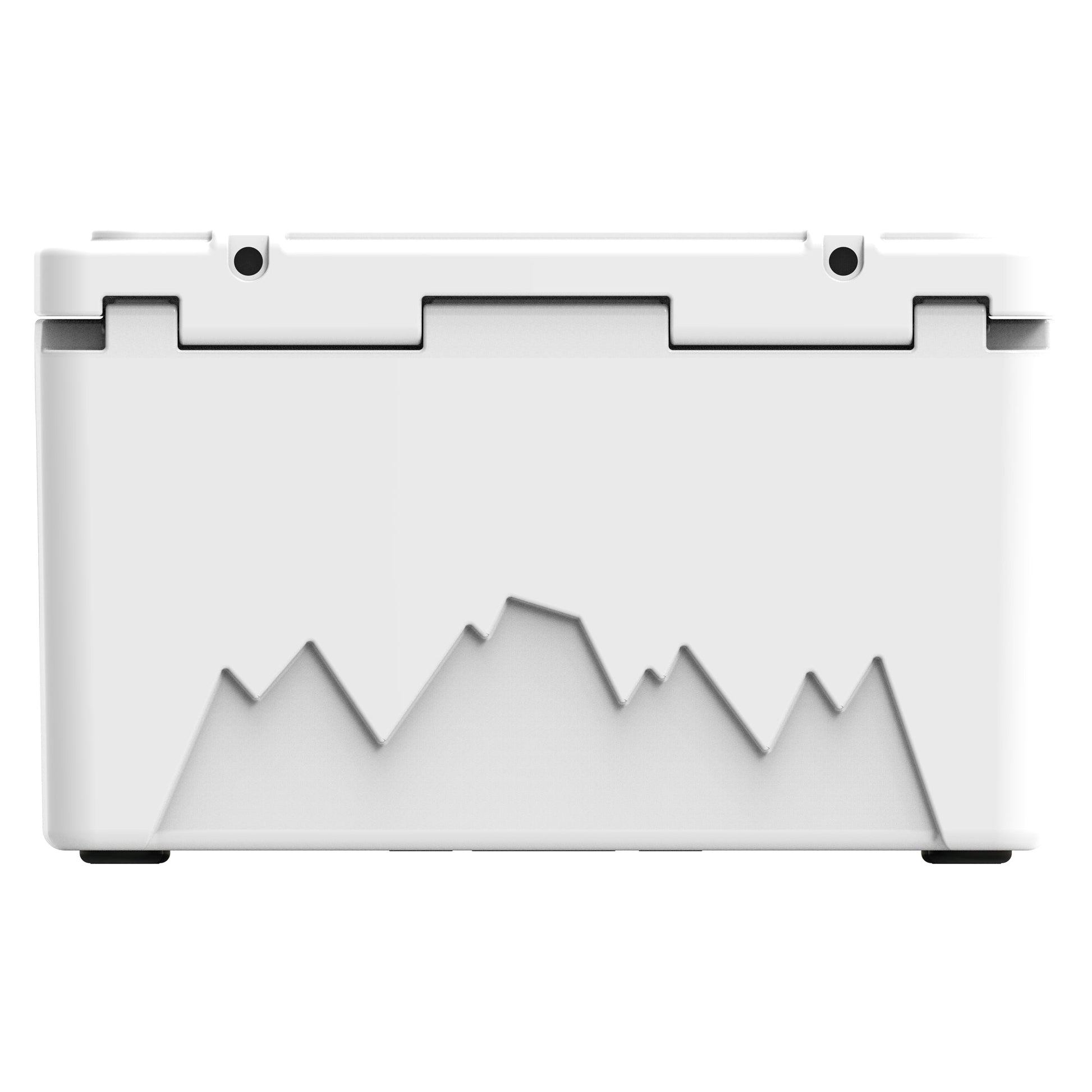 Cordova 65 QT Basecamp Class rotomolded hard cooler in Snowcap