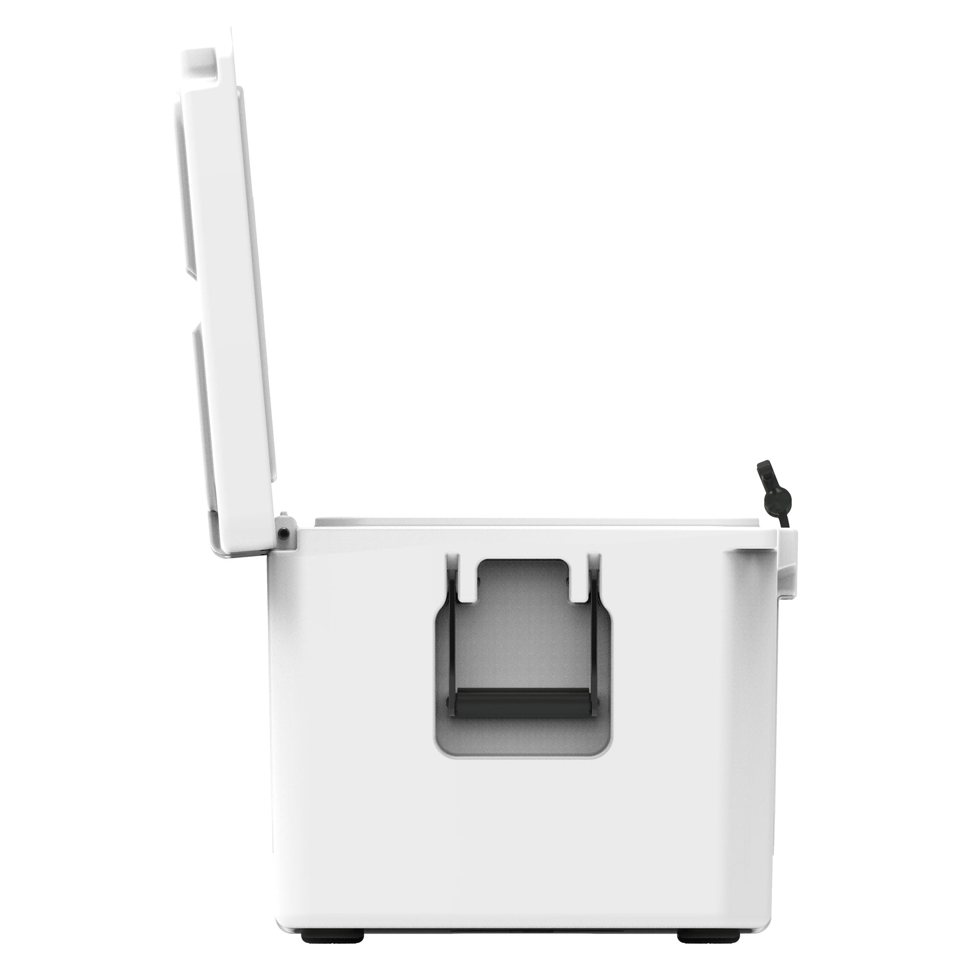 Cordova 65 QT Basecamp Class rotomolded hard cooler in Snowcap