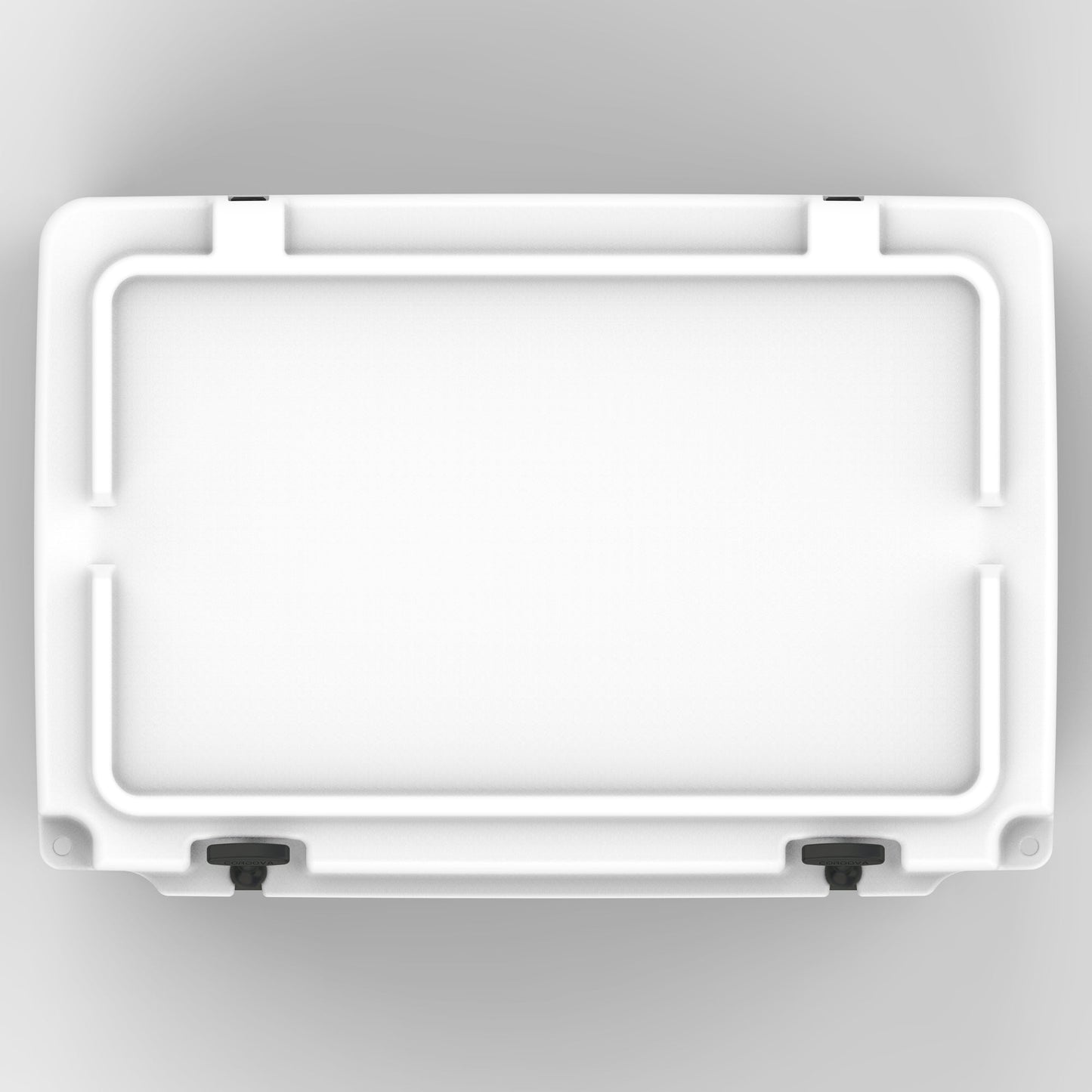 Cordova 65 QT Basecamp Class rotomolded hard cooler in Snowcap