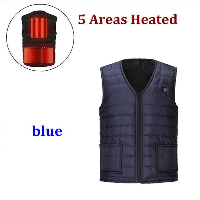 Summit Heat Heated Vest — USB Rechargeable, 5 or 9 Zone