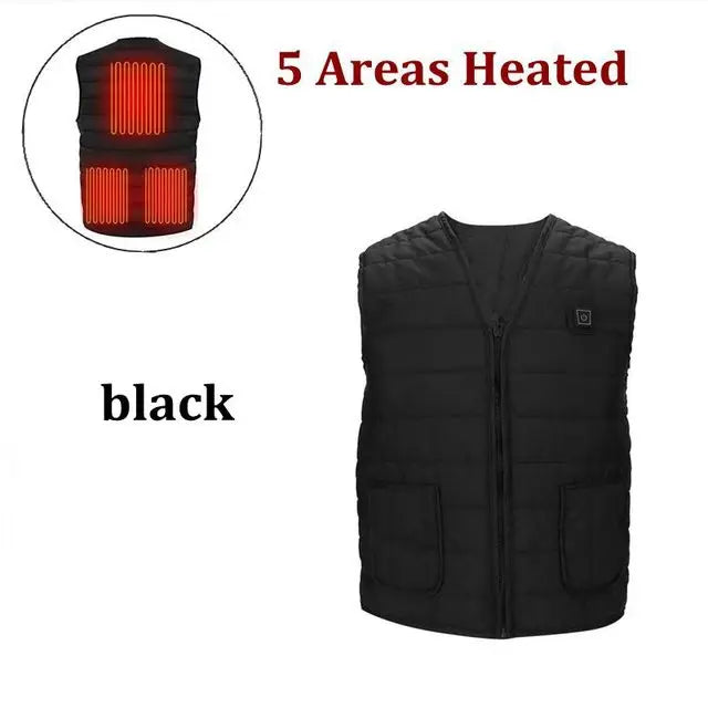 Summit Heat Heated Vest — USB Rechargeable, 5 or 9 Zone