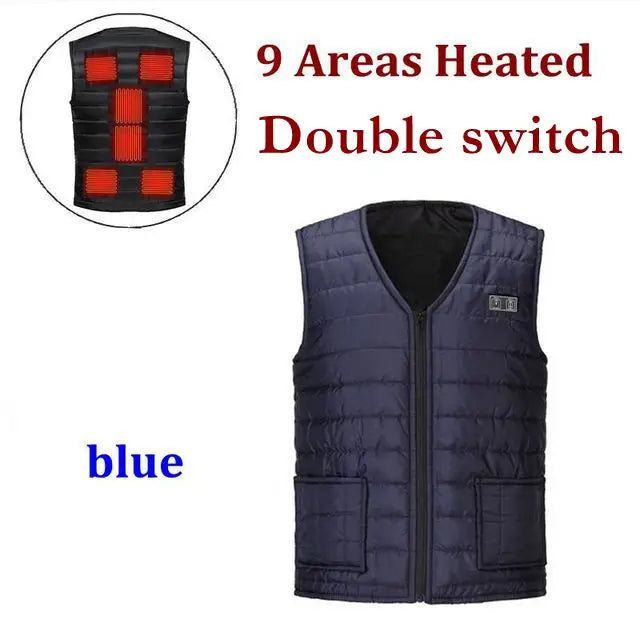 Summit Heat Heated Vest — USB Rechargeable, 5 or 9 Zone