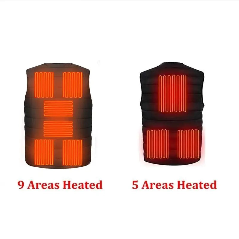 Summit Heat Heated Vest — USB Rechargeable, 5 or 9 Zone