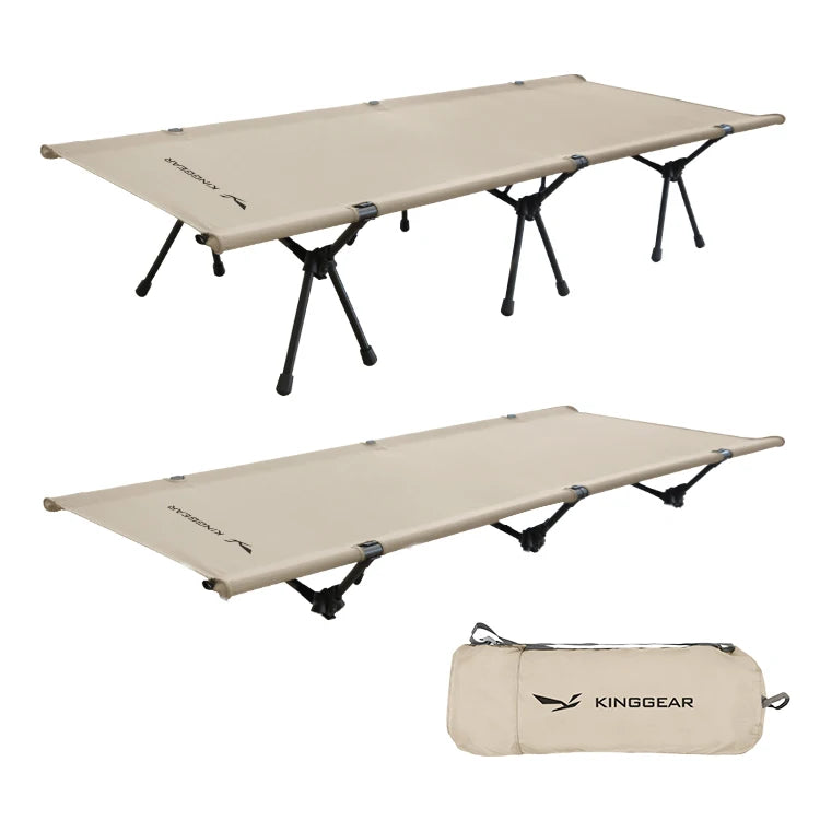 Summit Rest Oxford Camp Cot — folding camp bed with carry bag