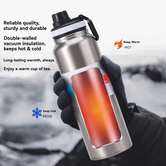 Trailkeep Insulated Flask — Vacuum Stainless Steel