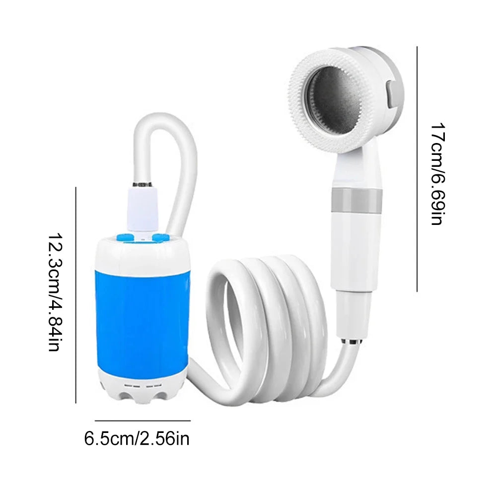Ember Flow Portable Camp Shower — Temperature Display