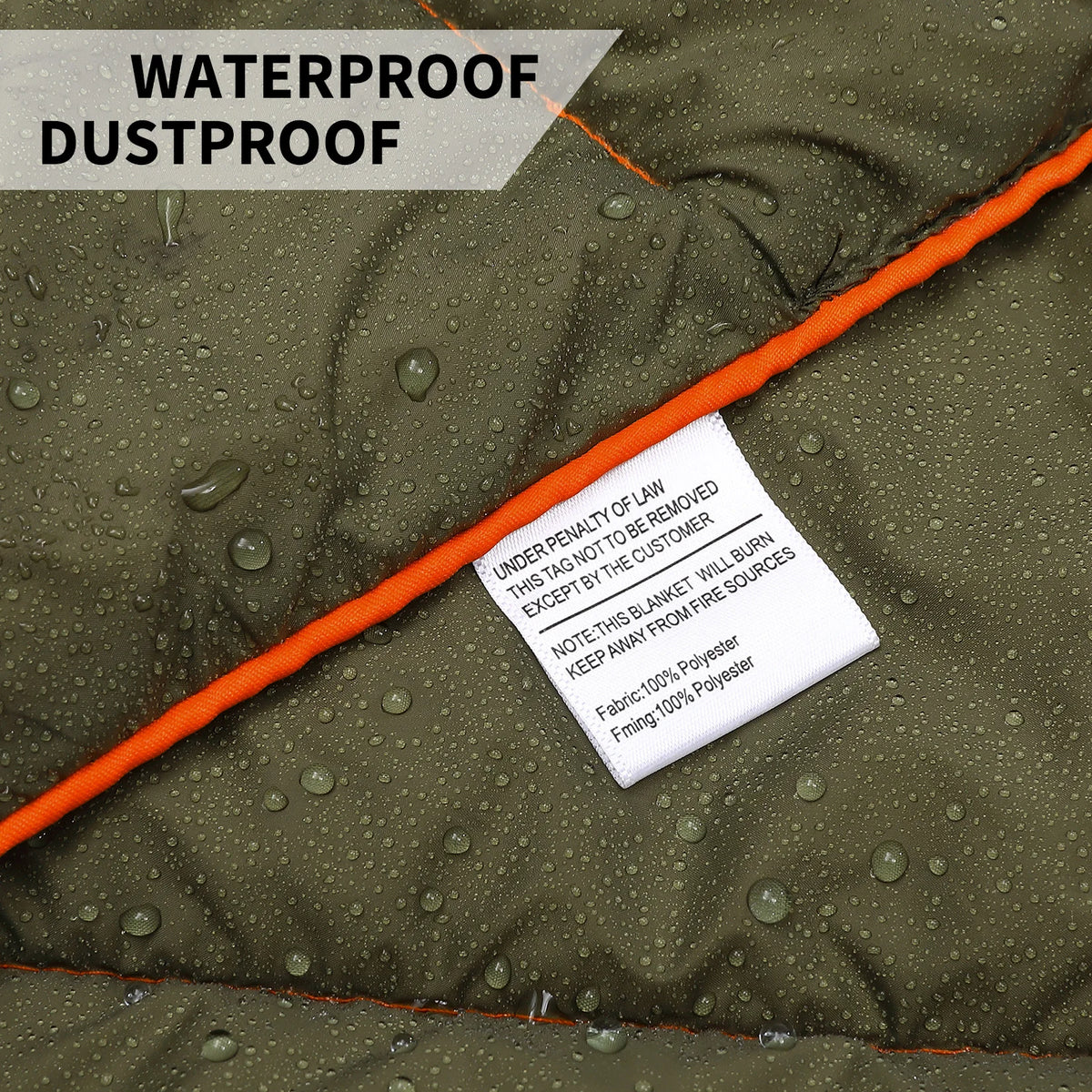 Emberfall Puffer Camp Blanket — Packable & Water-Repellent