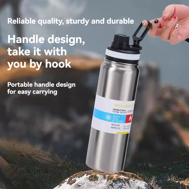 Trailkeep Insulated Flask — Vacuum Stainless Steel