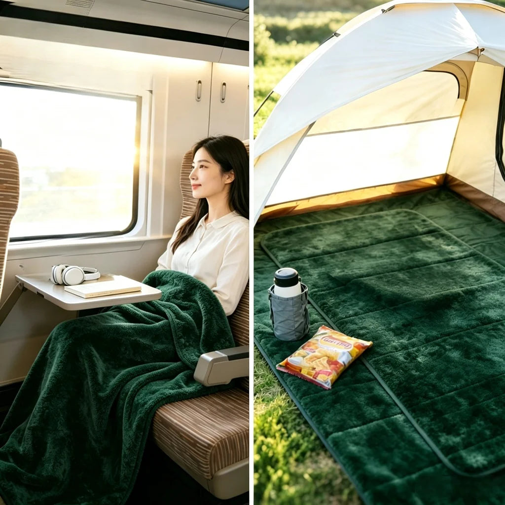 Cloudline weatherproof picnic blanket, large waterproof mat — view 2