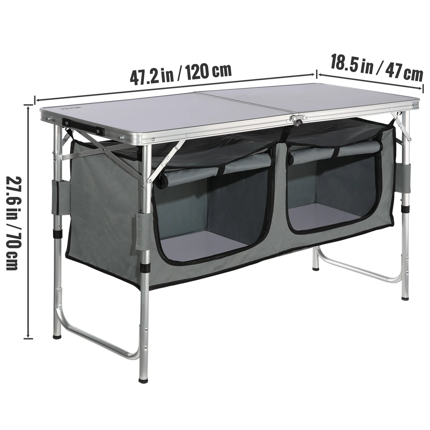 Timberline Camp Kitchen & Pantry Cabinet — Folding