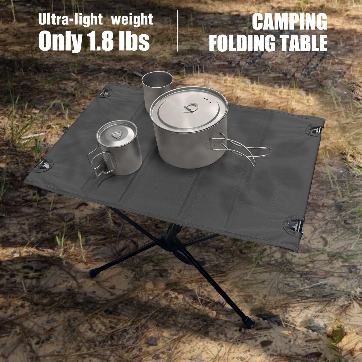 Trailroll Oxford Camp Table — Lightweight Folding