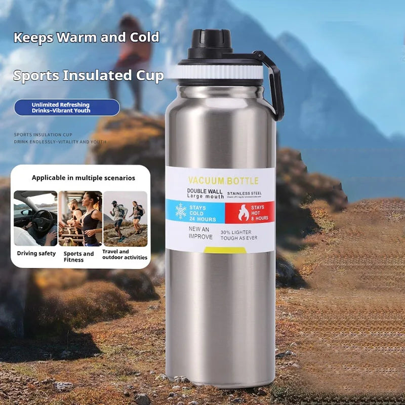 Trailkeep Insulated Flask — Vacuum Stainless Steel