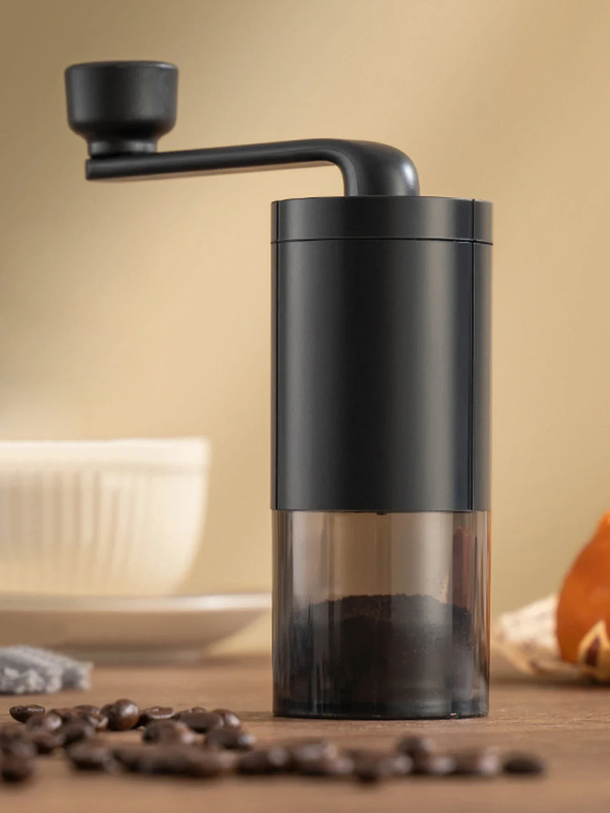 Trailgrind Manual Coffee Grinder, main product shot on tan background