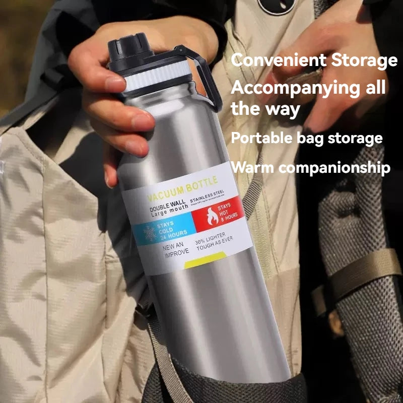 Trailkeep Insulated Flask — Vacuum Stainless Steel