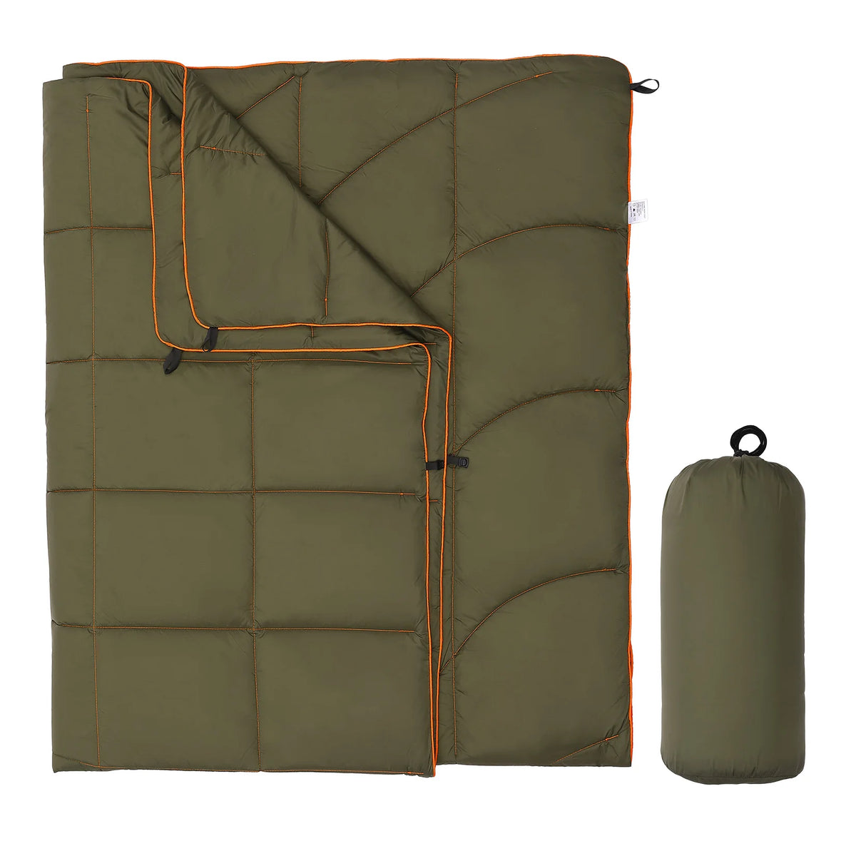 Emberfall Puffer Camp Blanket — Packable & Water-Repellent