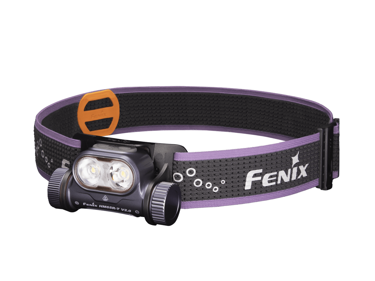 Fenix HM65R-T V2 rechargeable trail running headlamp, product detail view