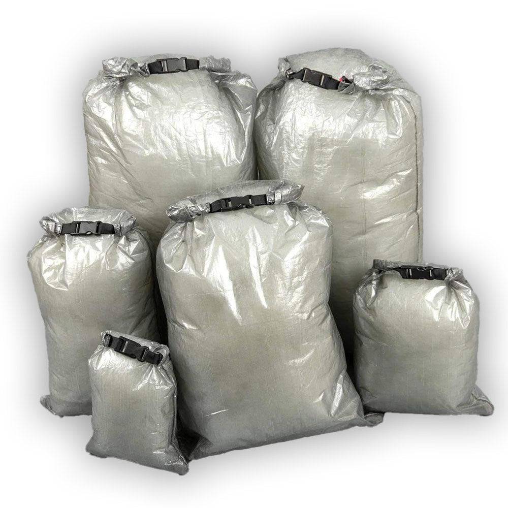 Hilltop Dyneema dry bag rolled and clipped closed