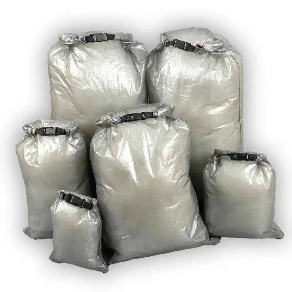 Hilltop ultralight Dyneema roll-top dry bag in gray
